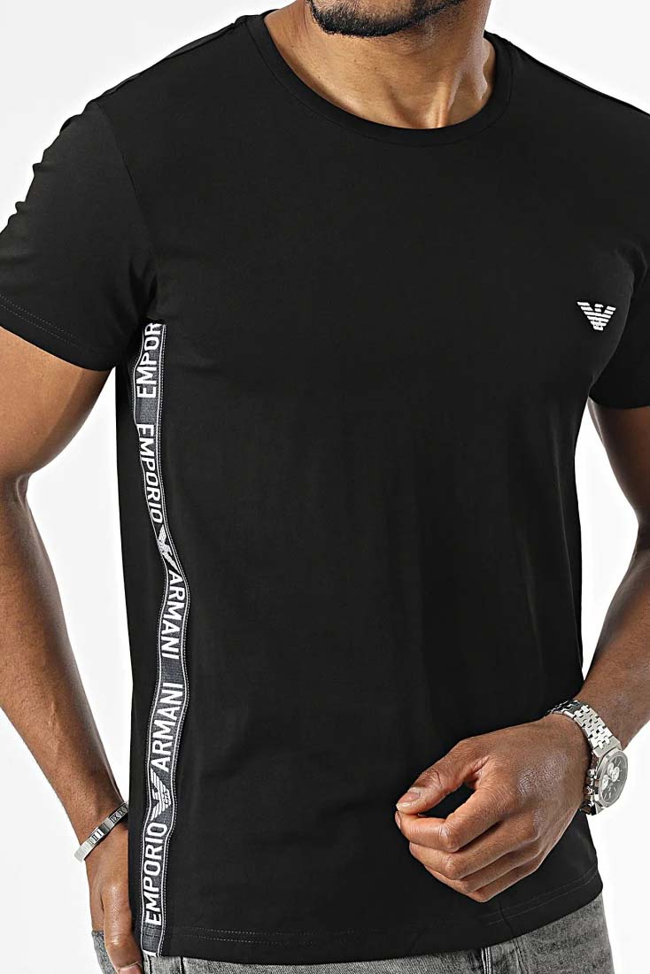 Camiseta de la marca EA Swimwear Negro