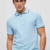 Polo de la marca BOSS Celeste