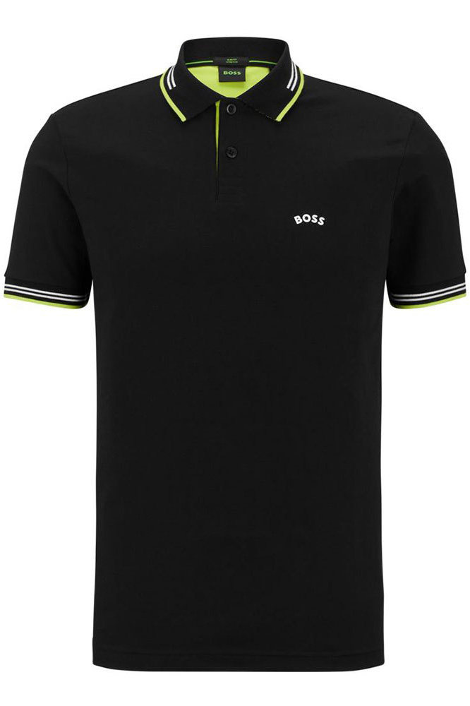 50469245neg Polo de la marca BOSS Negro