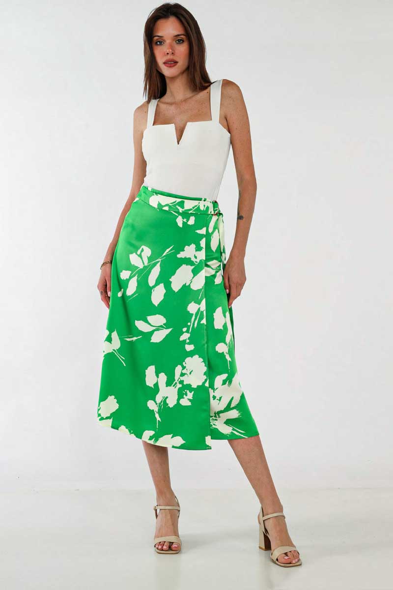 Falda de la marca Elli White Verde