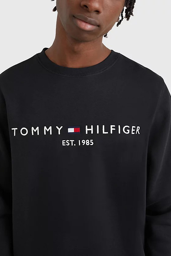 TOMMY HILFIGER: Sudadera para hombre, Verde  Sudadera Tommy Hilfiger  MW0MW11599 en línea en