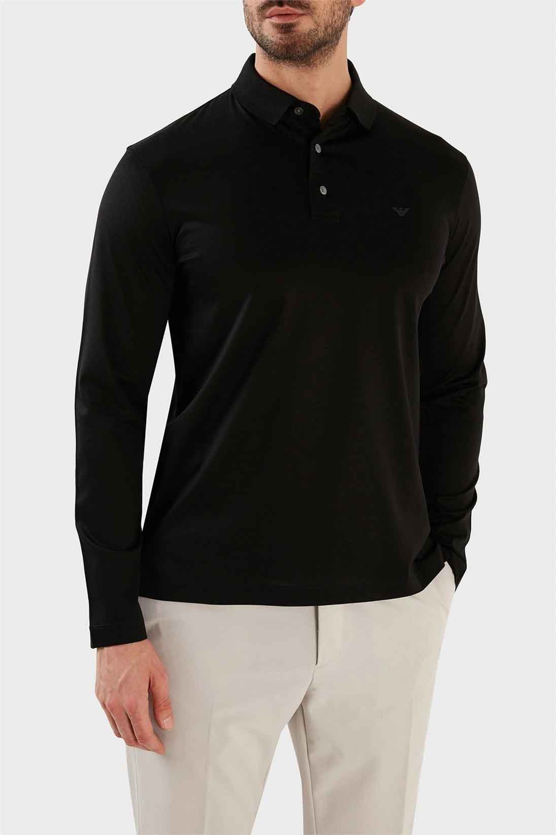 Polo de la marca Emporio Armani Negro