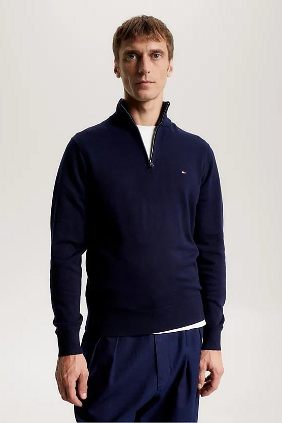 MW0MW28049az Suéter de la marca Tommy Hilfiger Azul Marino