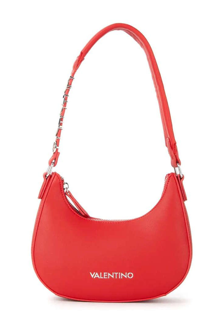 Valentino Bags - Amaretto - Cintura nera con logo a V tono su tono