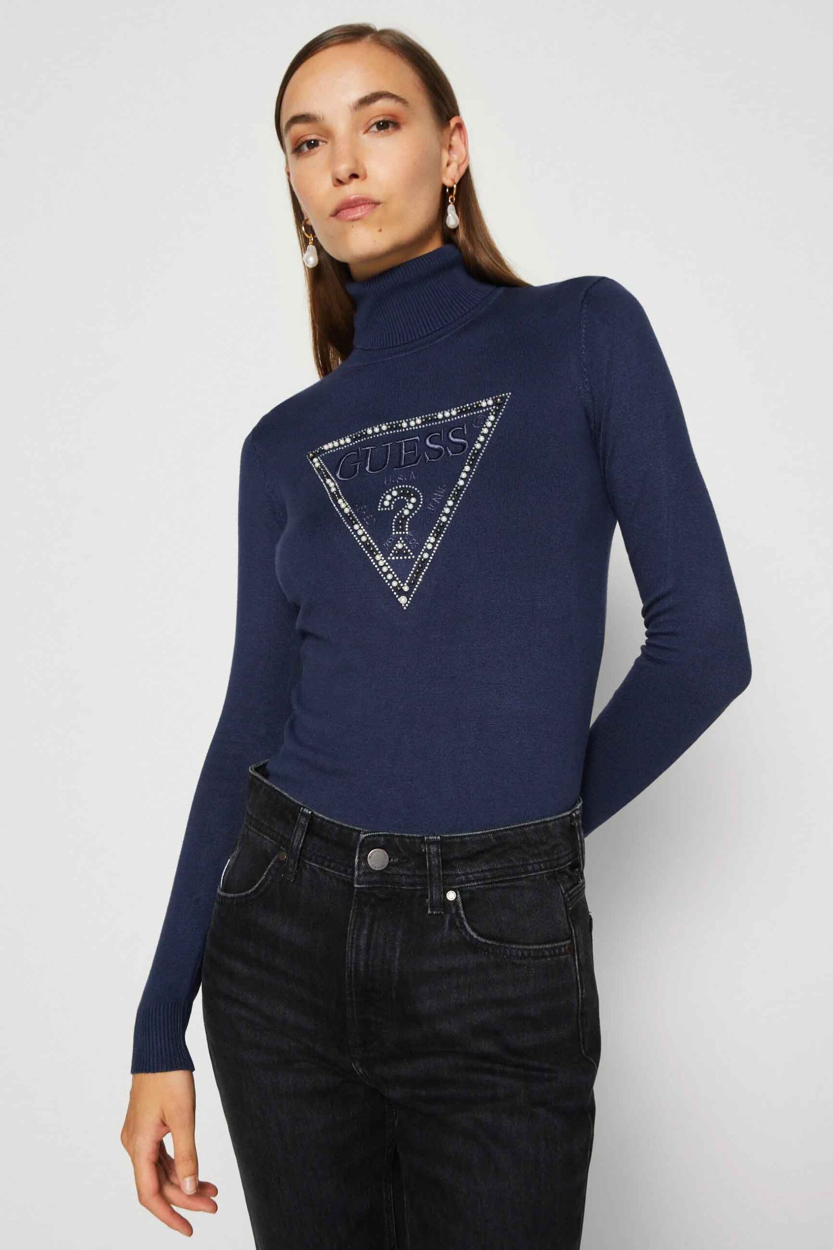 Suéter de la marca Guess Jeans Azul
