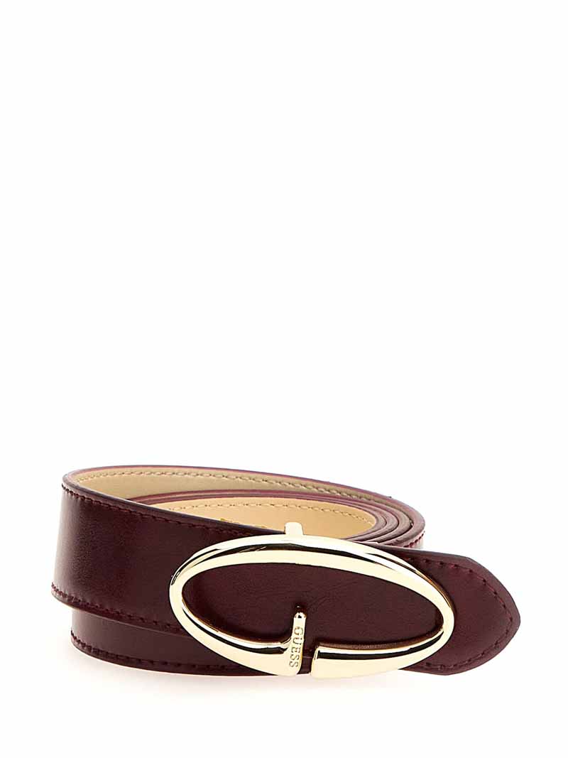 BW9060P4130BOR1 Cinturón de la marca Guess Accesorios Burdeos