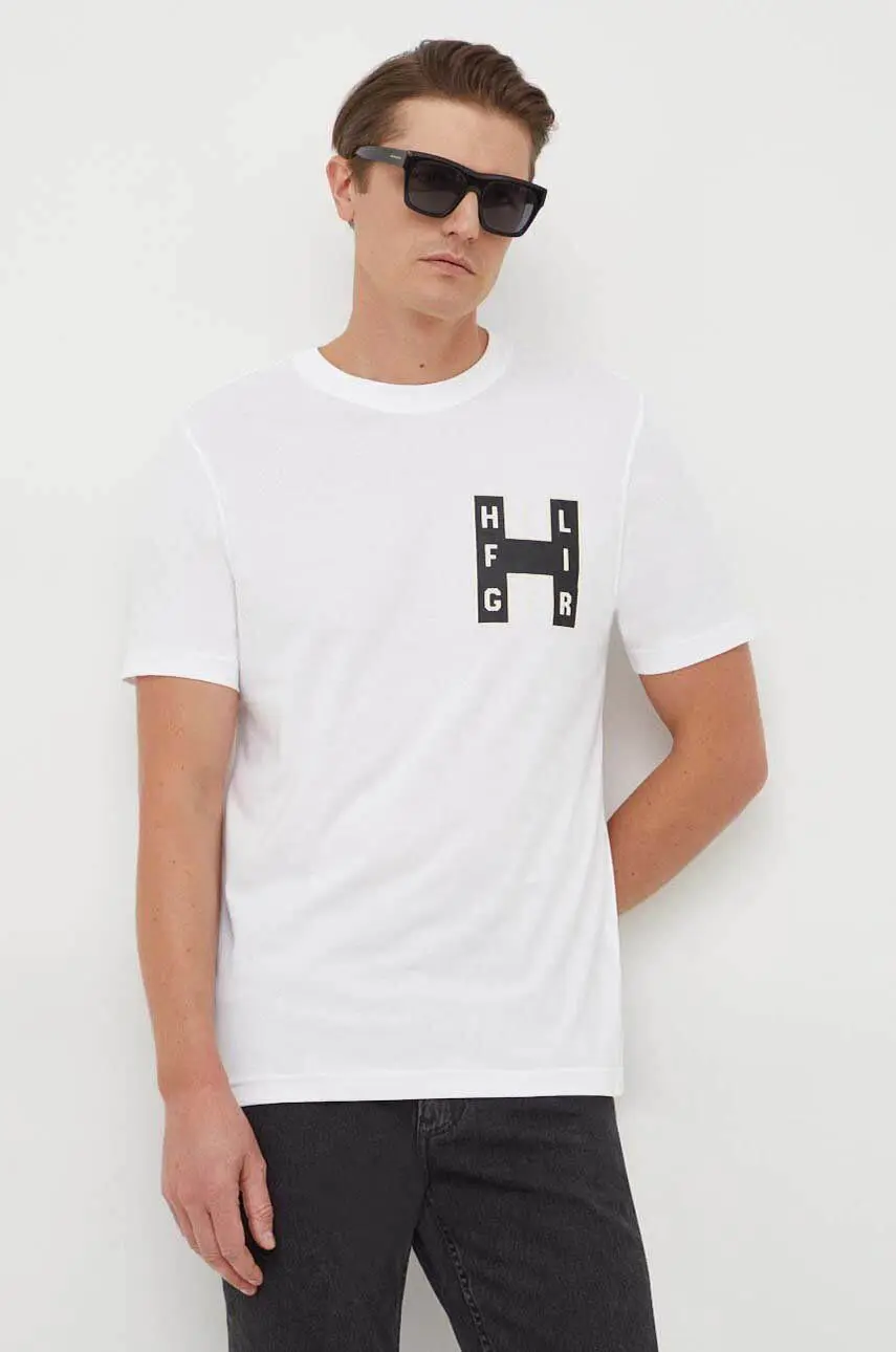Camiseta de la marca Tommy Hilfiger Blanco