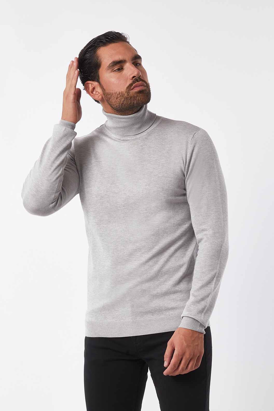MI9052SPgris Suéter de la marca Sorbino Gris
