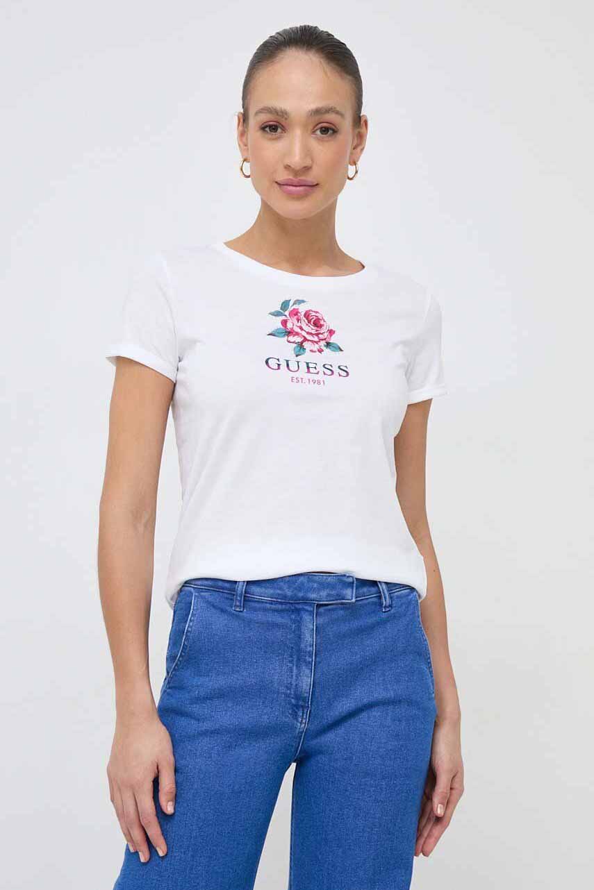 W4RI37JA914 Capa de la marca Guess Jeans Blanco