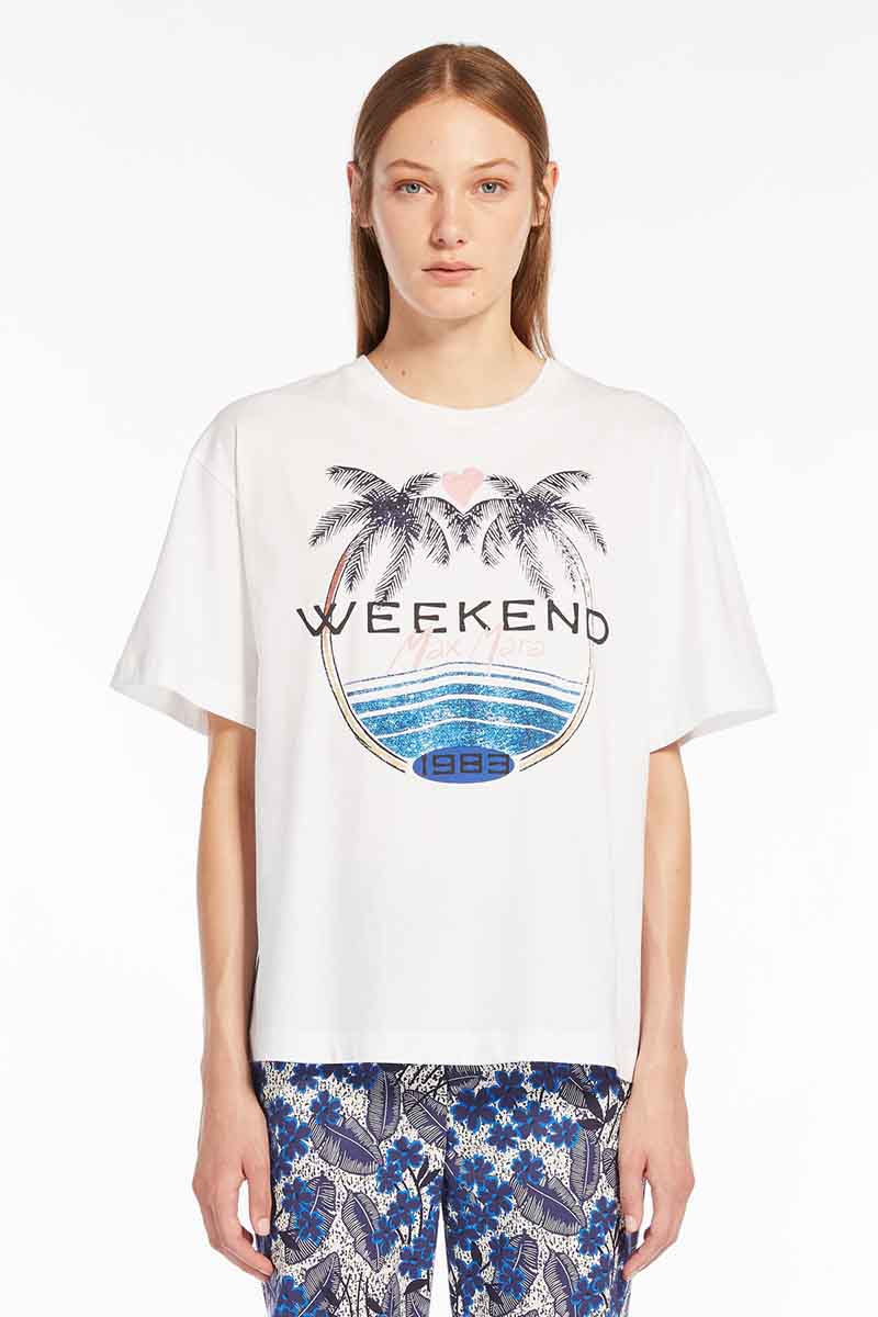 Capa de la marca Max Mara Blanca