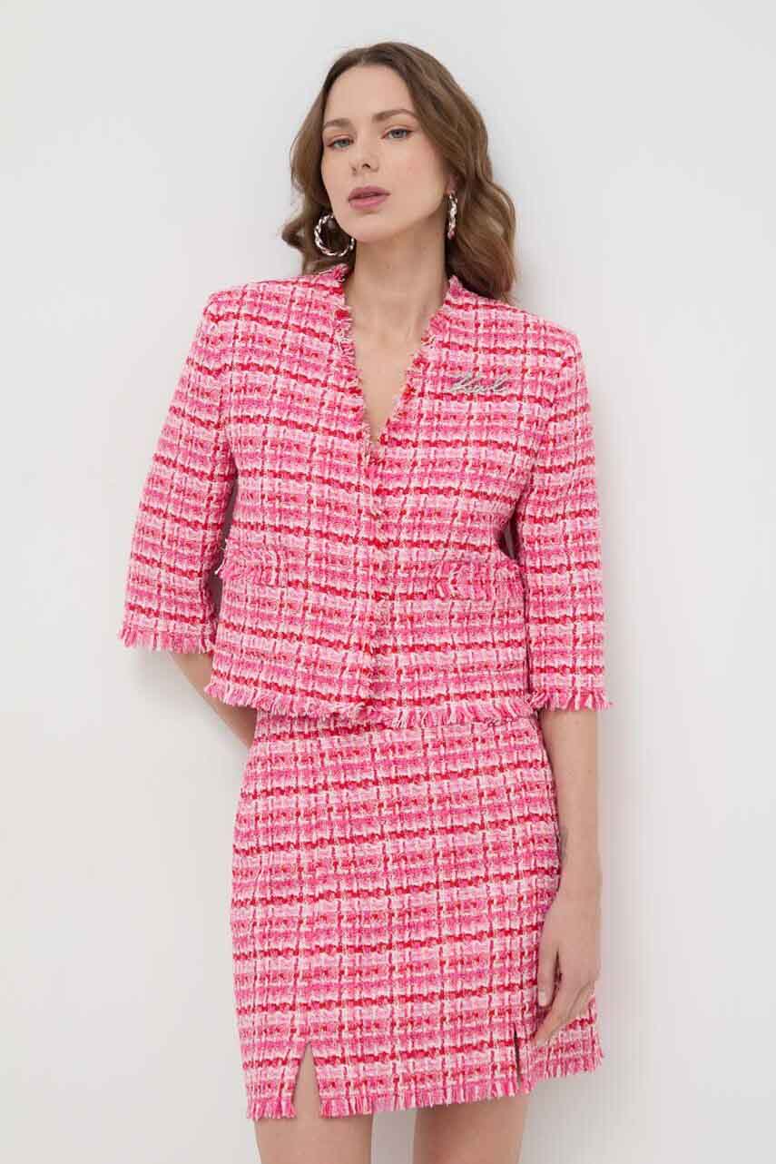 Chaqueta de la marca Karl Lagerfeld Rosa