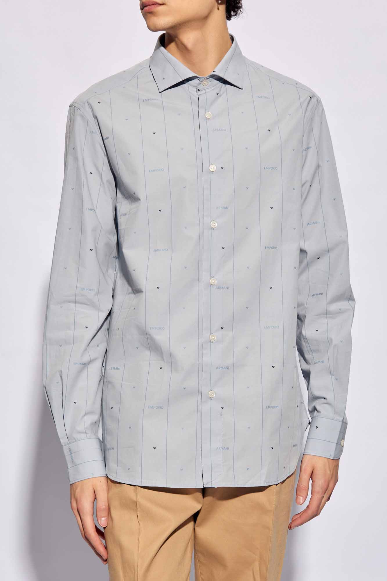 Camisa de la marca Emporio Armani Azul