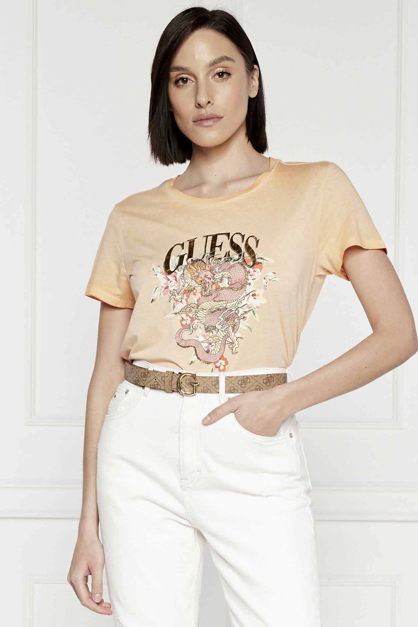 de la marca Guess Jeans Naranja