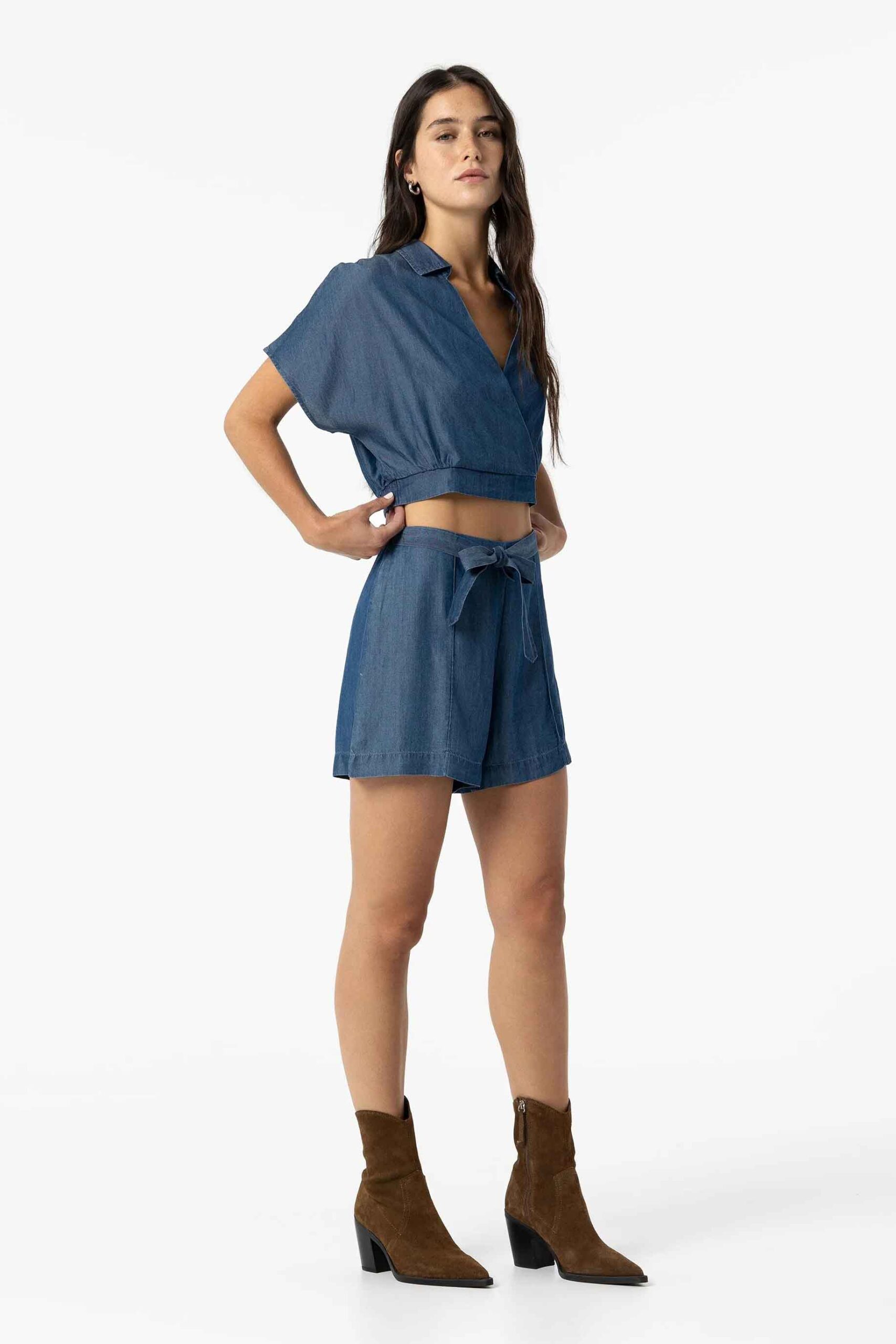 Short de la marca Tiffosi Azul