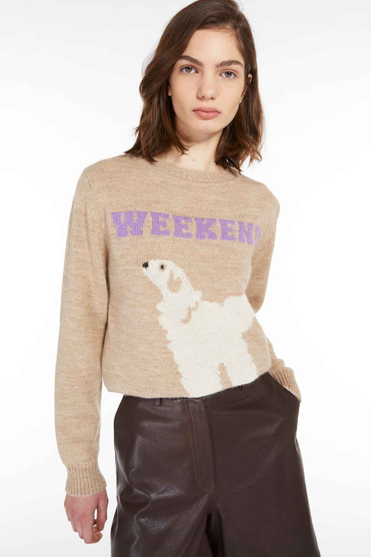 Suéter de la marca Max Mara Beige