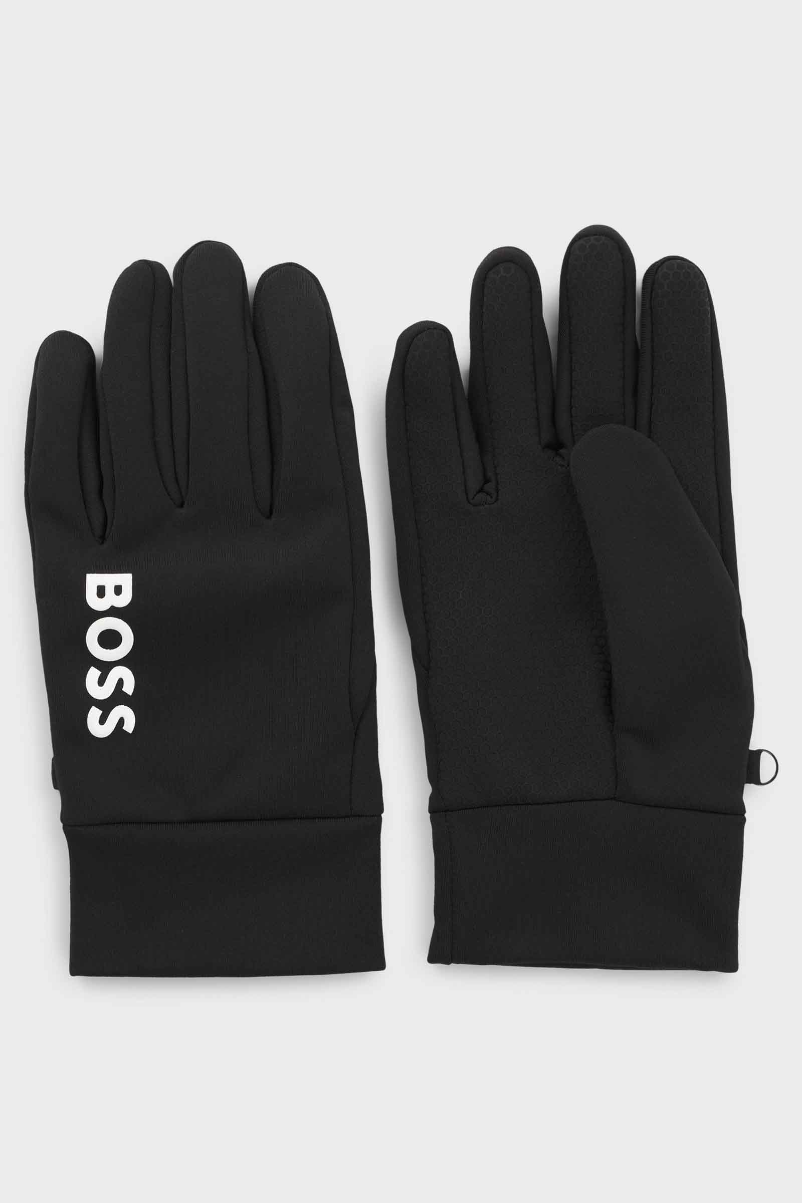 Guantes de la marca BOSS Negro