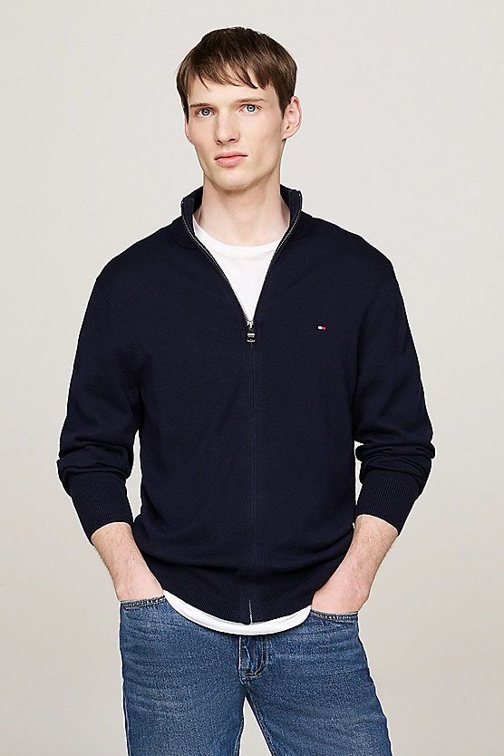 Suéter de la marca Tommy Hilfiger Azul Marino