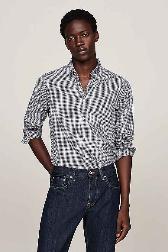 Camisa de la marca Tommy Hilfiger Azul