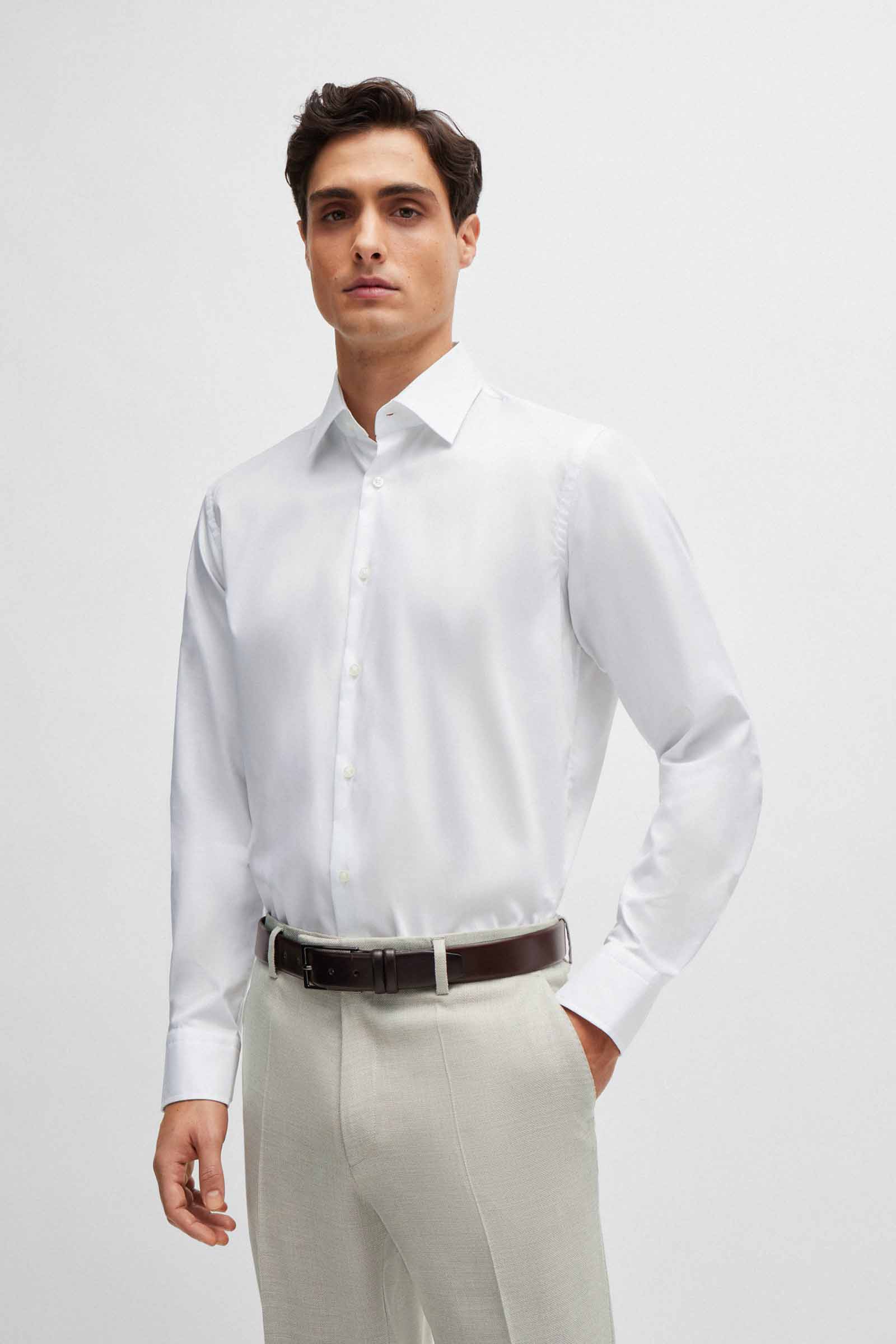 Camisa de la marca BOSS Blanco