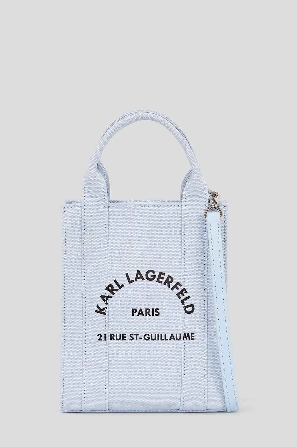 Bolso de la marca Karl Lagerfeld Accesorios Celeste