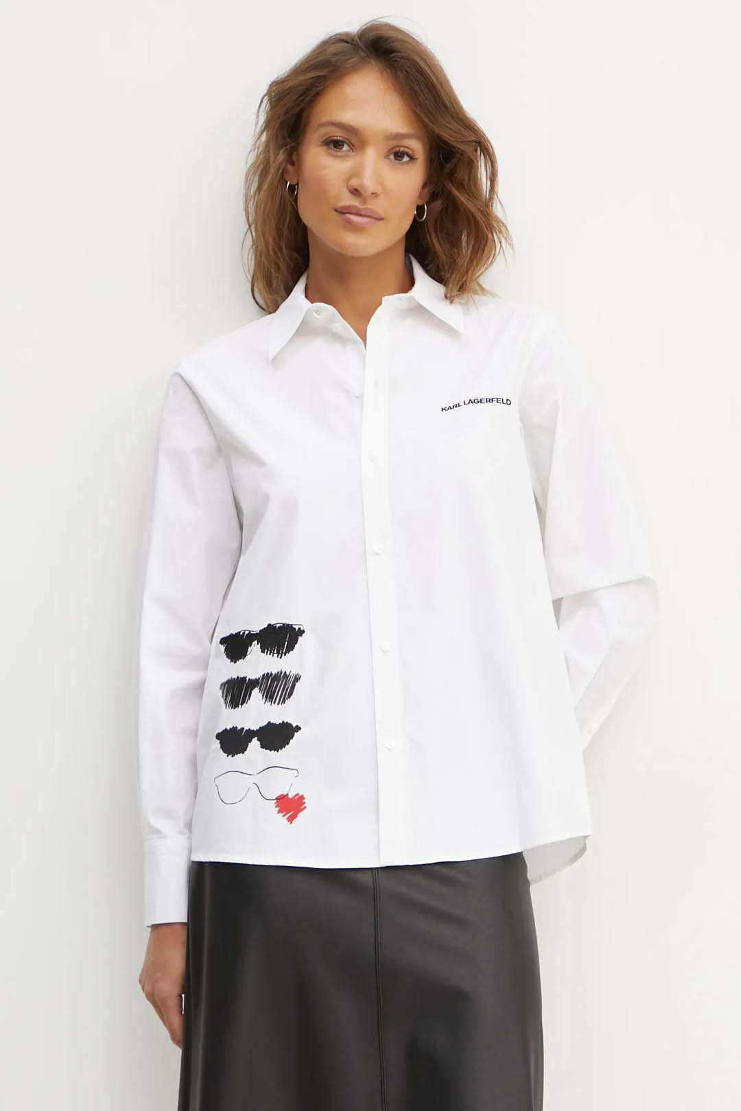 Camisa de la marca Karl Lagerfeld Blanco