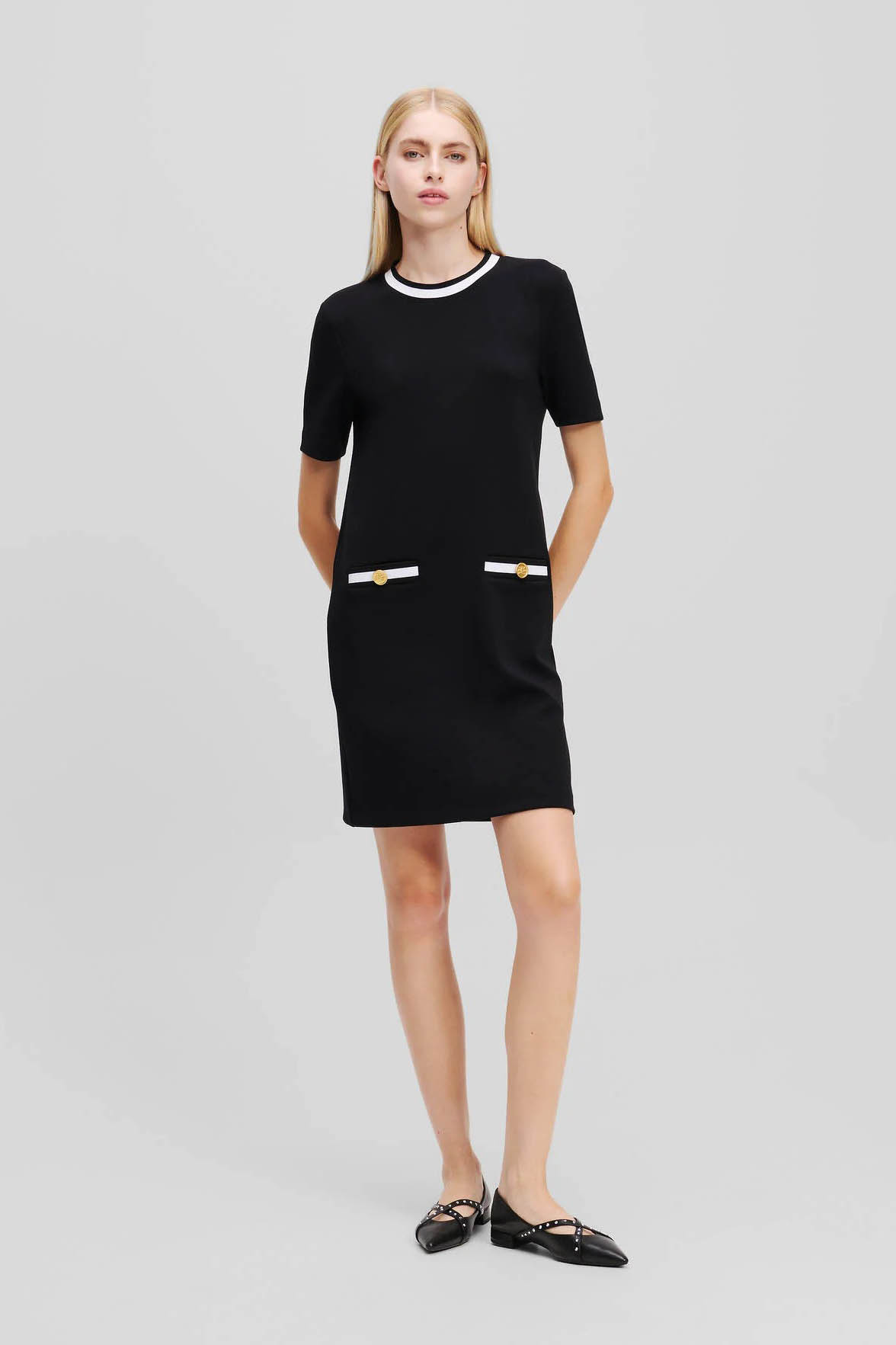 Vestido de la marca Karl Lagerfeld Negro