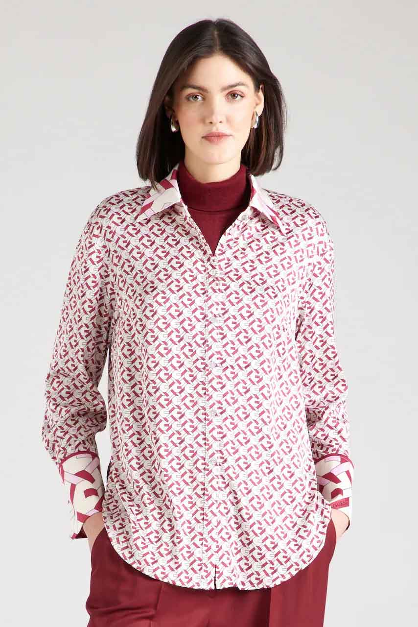 Camisa de la marca Guess Jeans Rosa