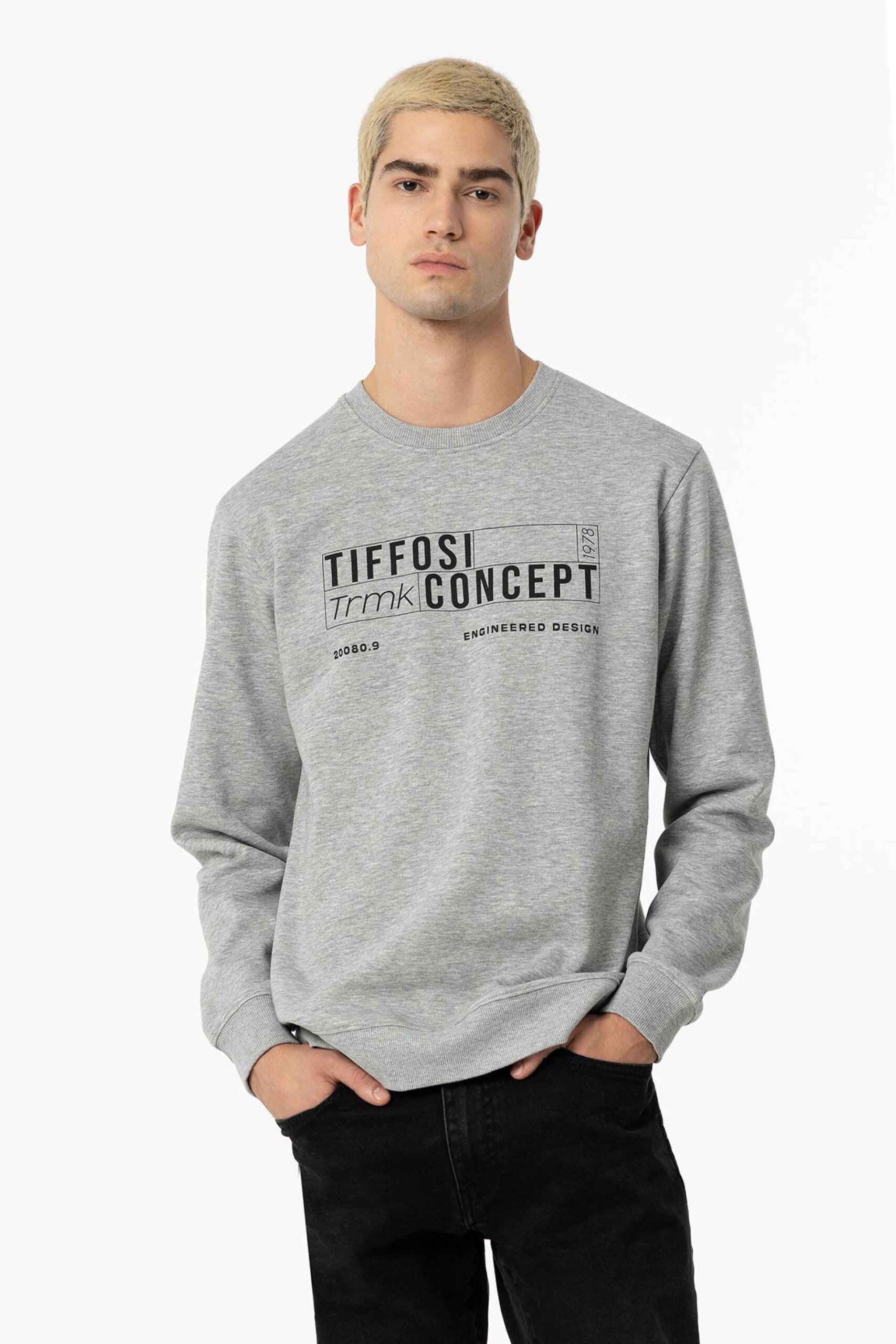 Suéter de la marca Tiffosi Gris