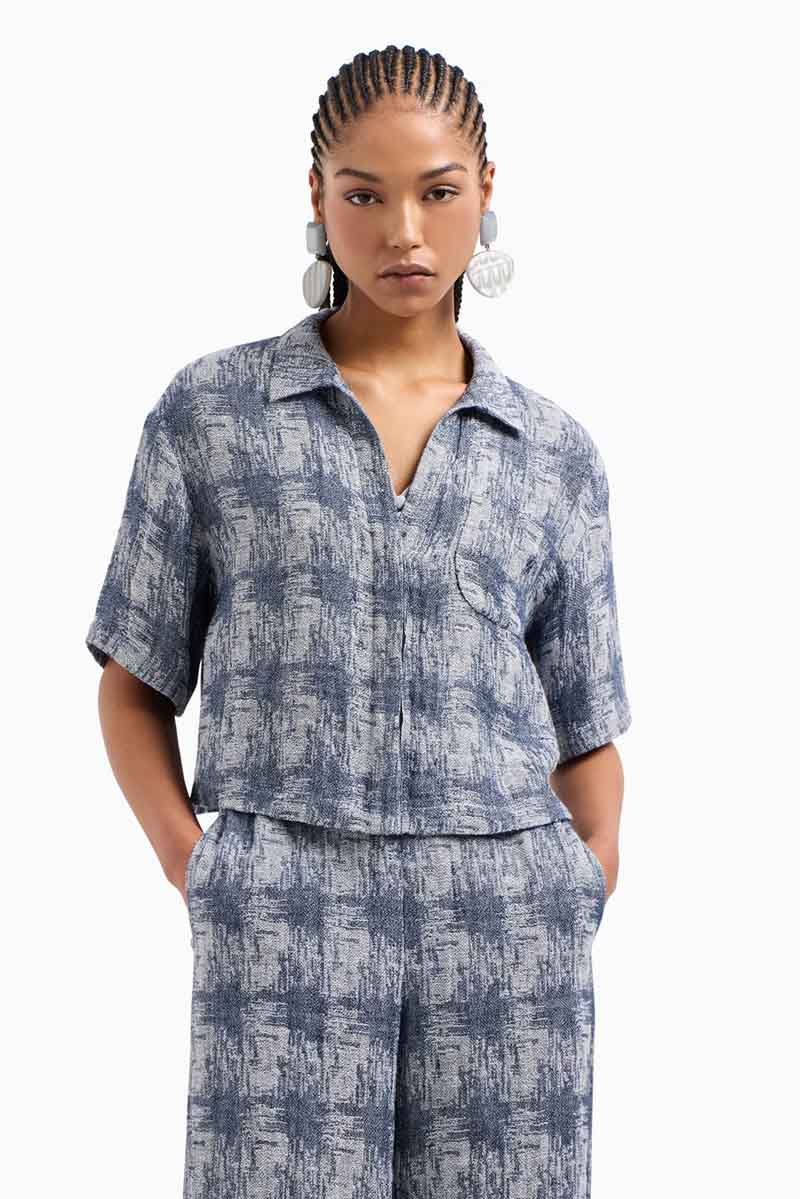 Camisa de la marca Emporio Armani Azul