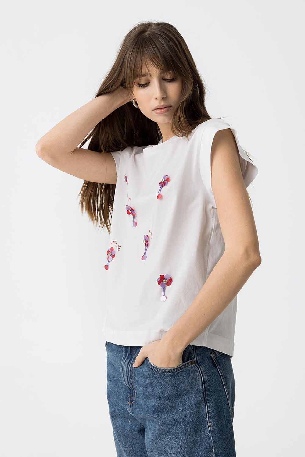 Camiseta de la marca Tiffosi Blanco