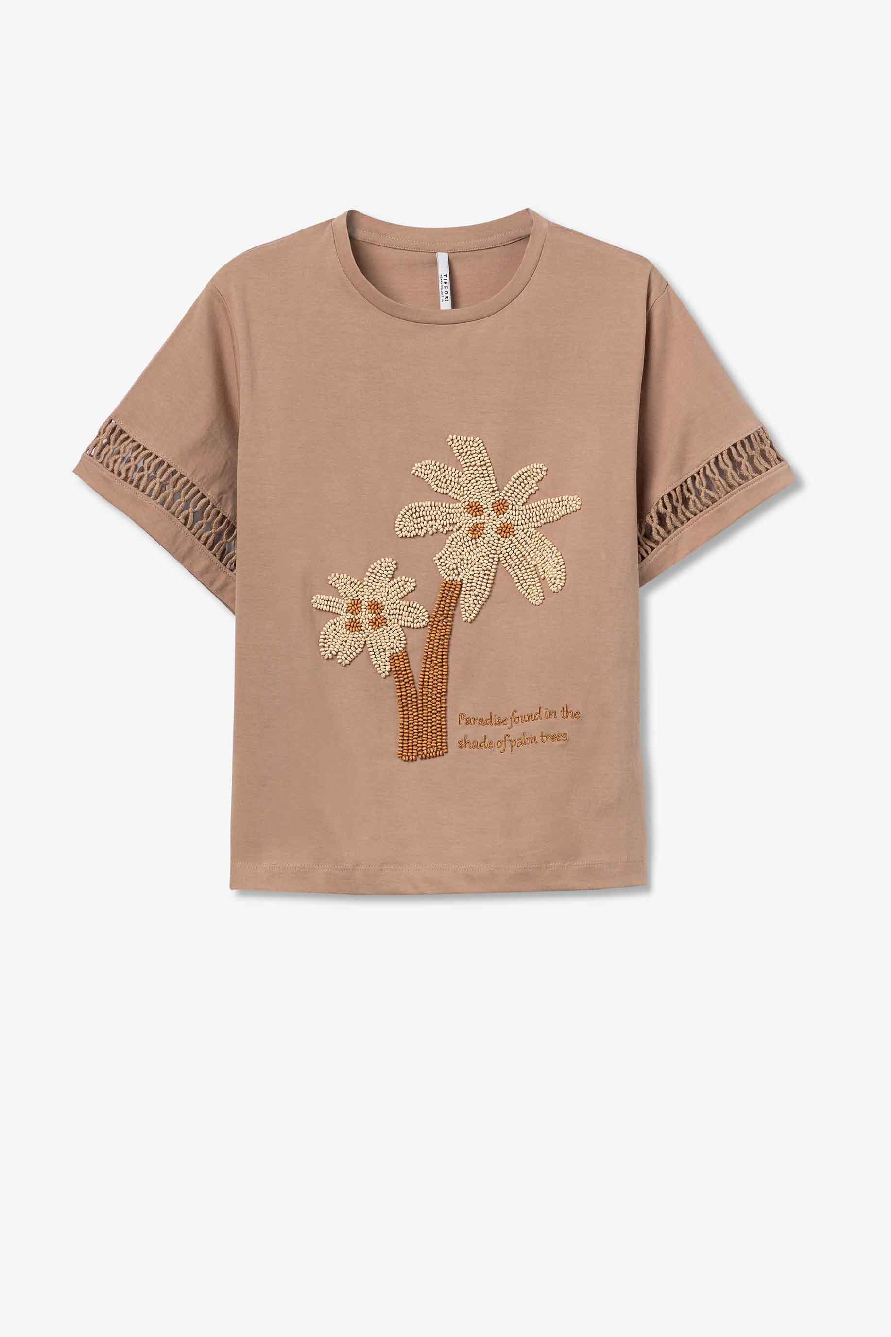 Camiseta de la marca Tiffosi Marron