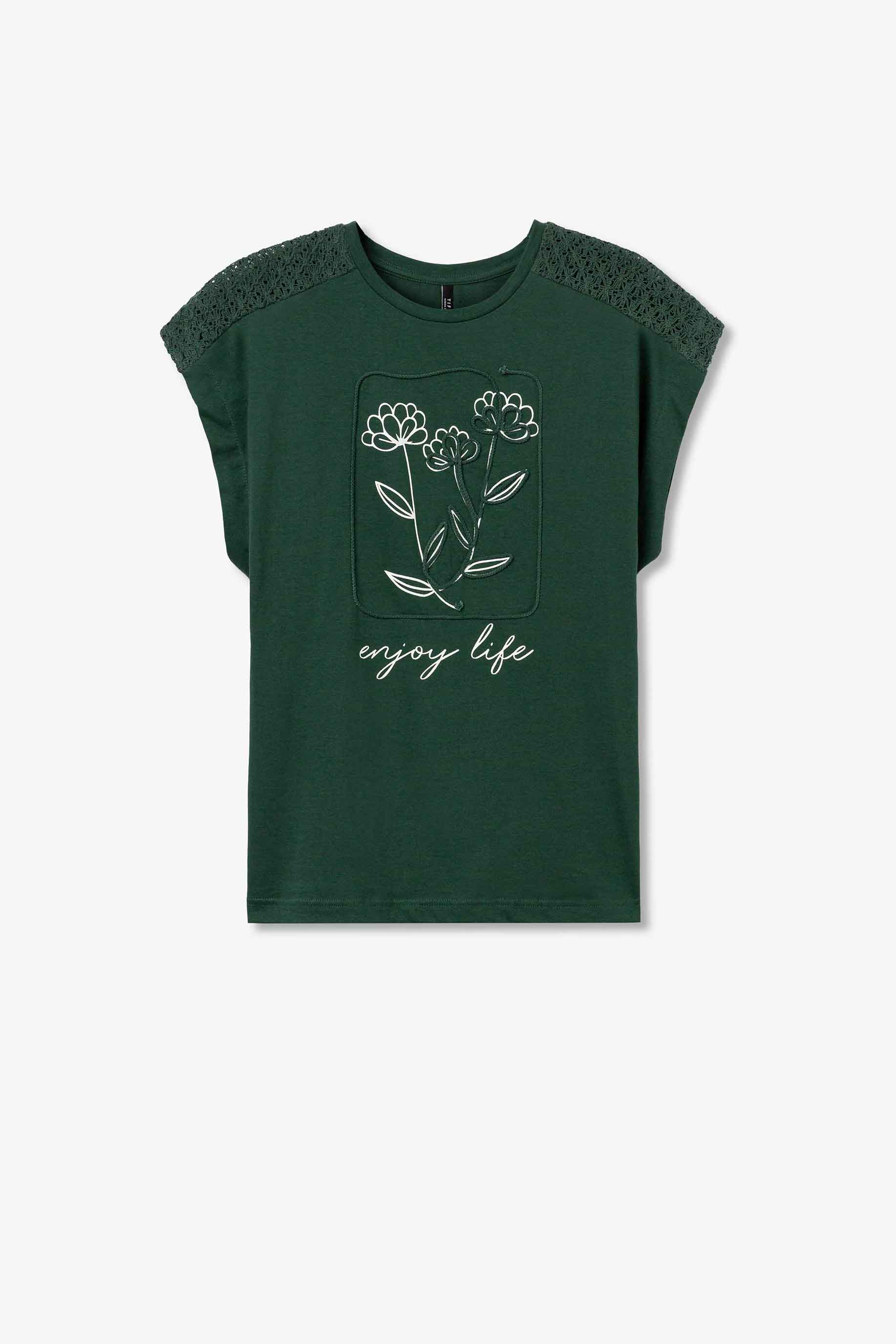 Camiseta de la marca Tiffosi Verde