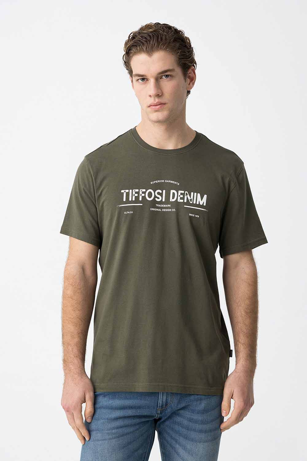 Camiseta de la marca Tiffosi Verde