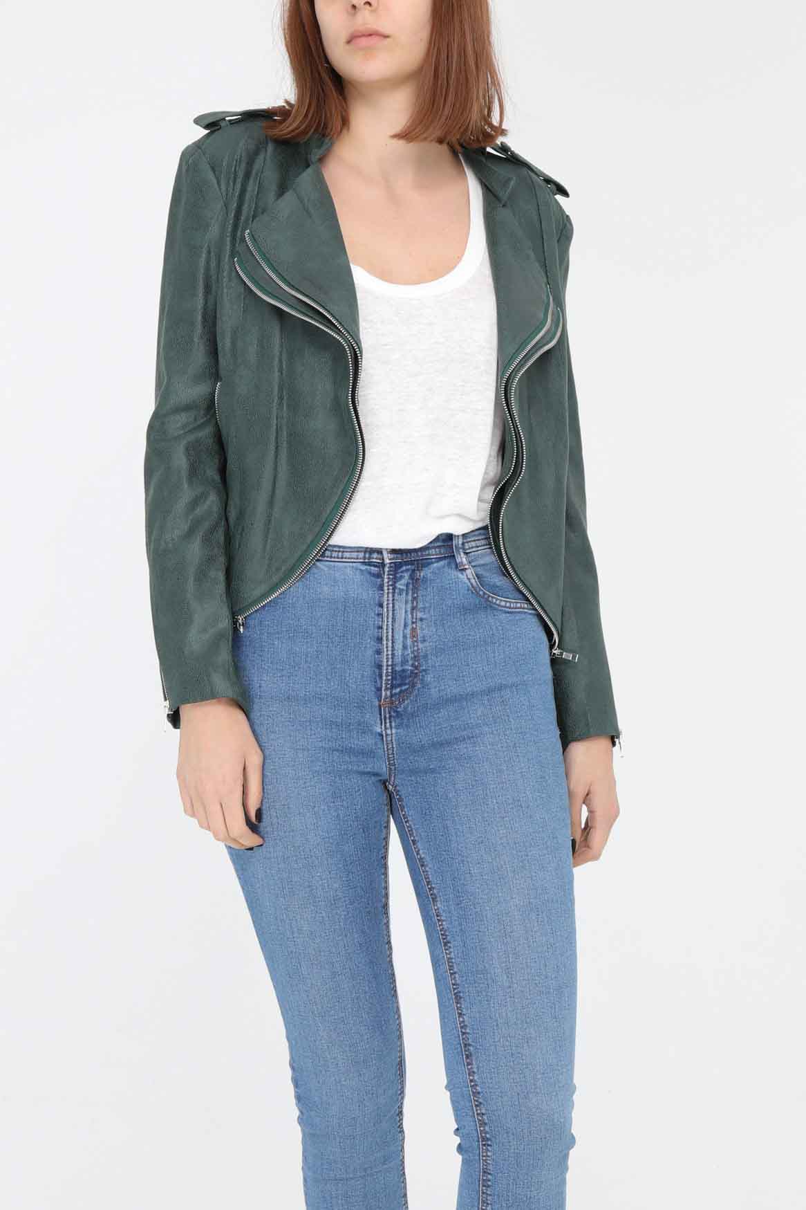 Cazadora de la marca Elli White Verde