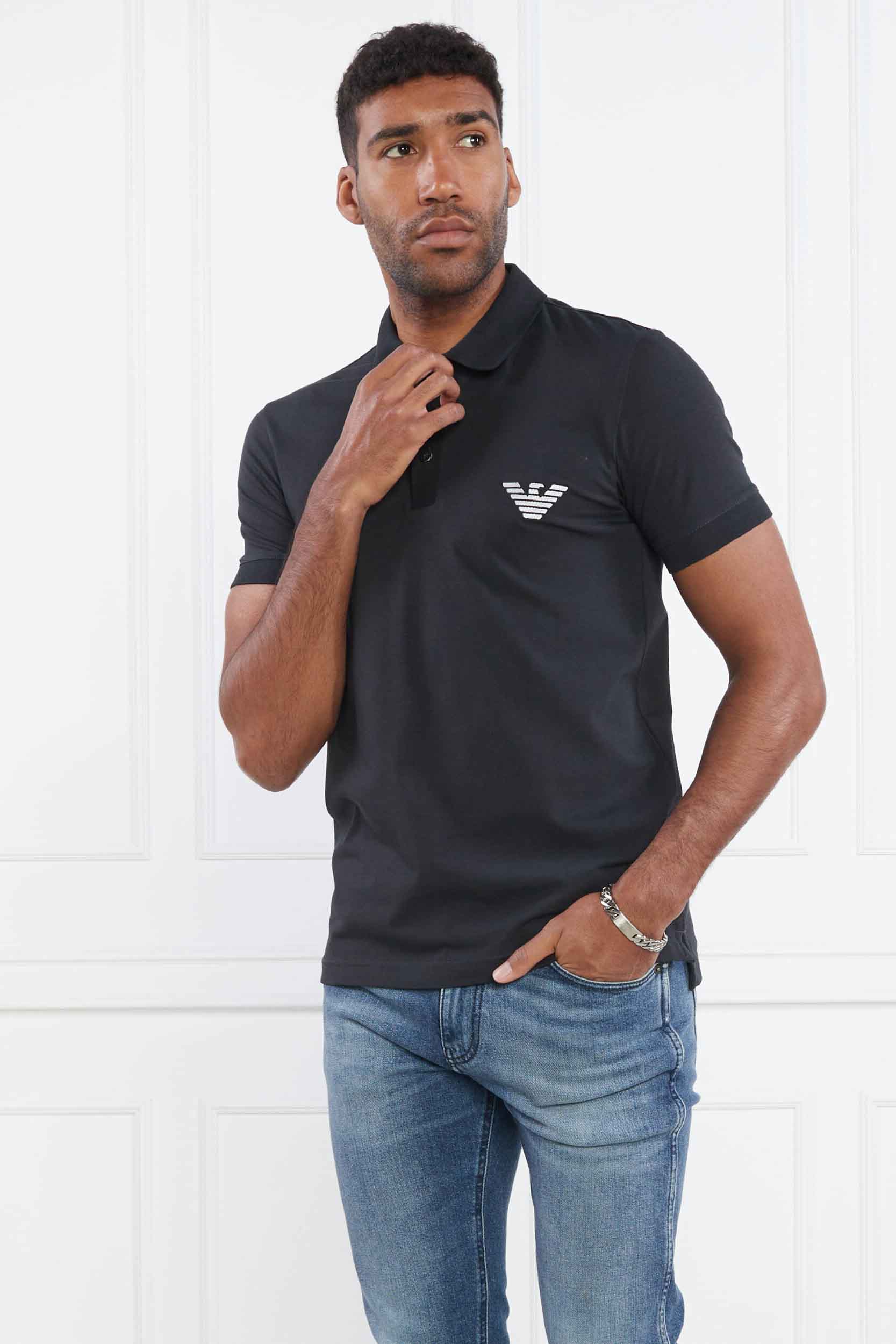 Polo de la marca EA Swimwear Azul Marino