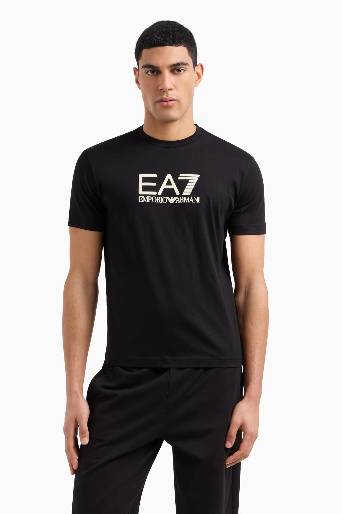 7M000224AF10375ne Camiseta de la marca EA7 Negro