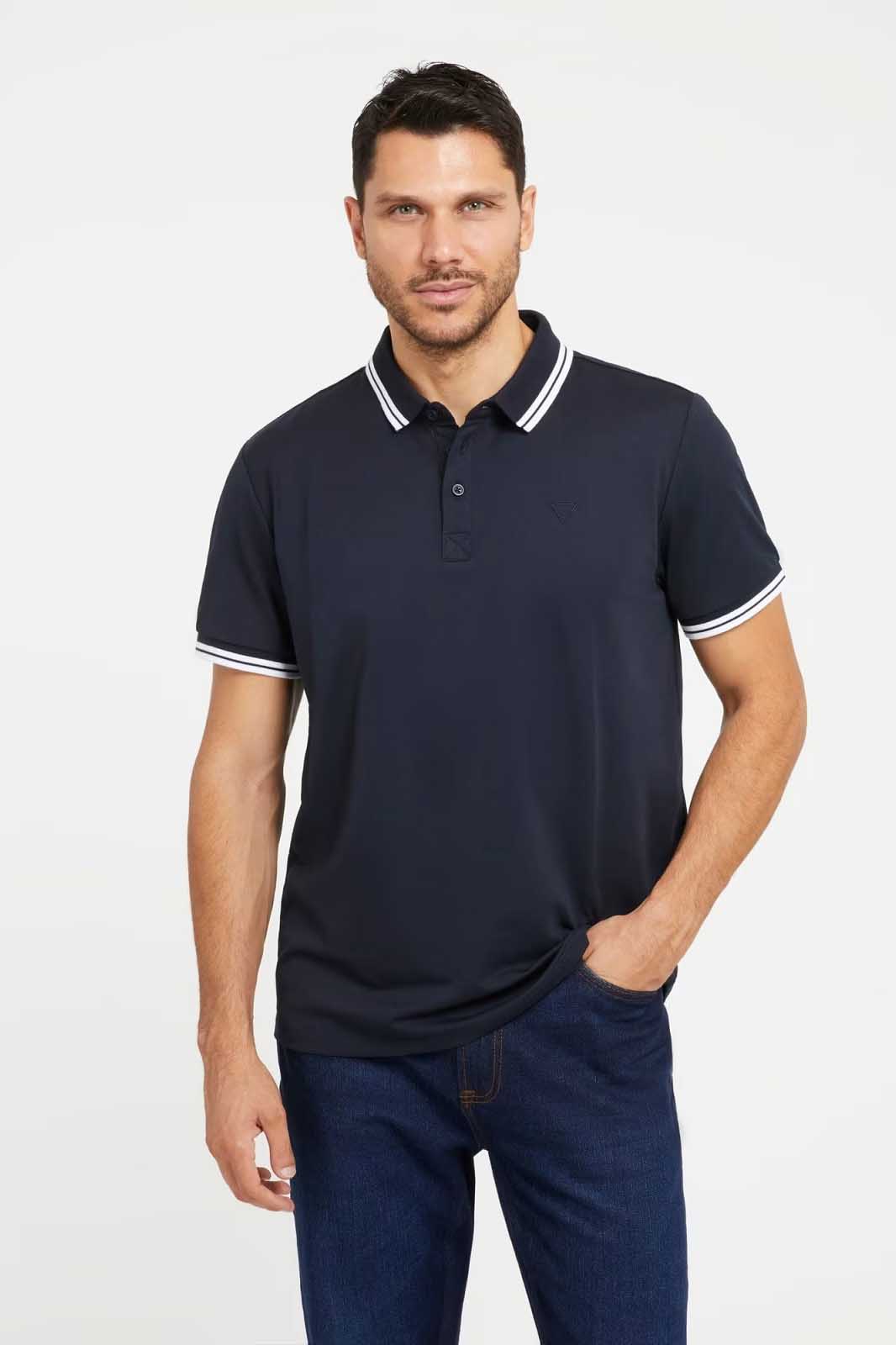 Polo de la marca Guess Jeans Marino