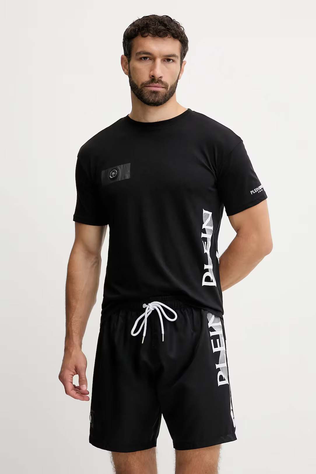 Camiseta de la marca Plein Sport Negro