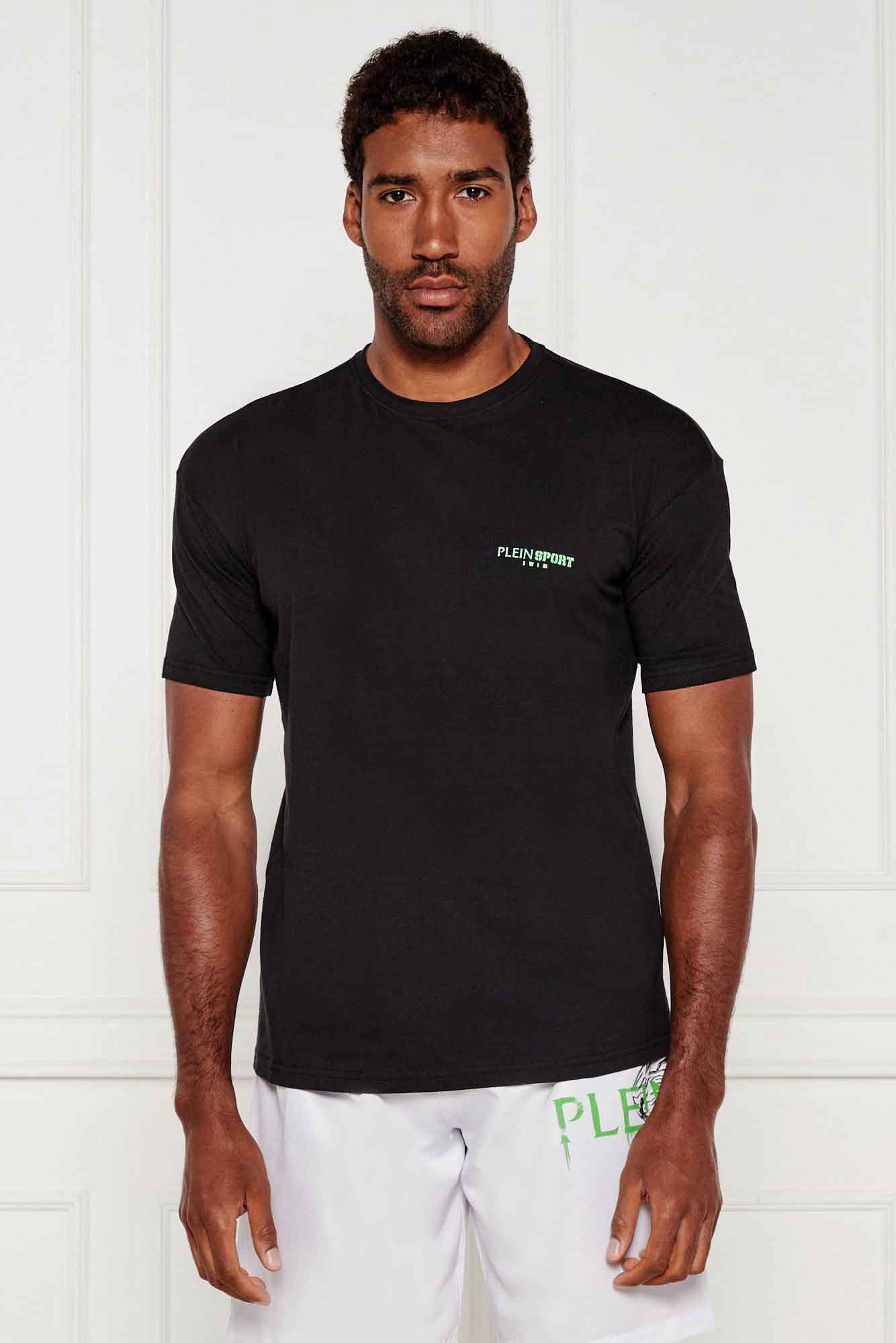 PS25MTS04ne Camiseta de la marca Plein Sport Negro