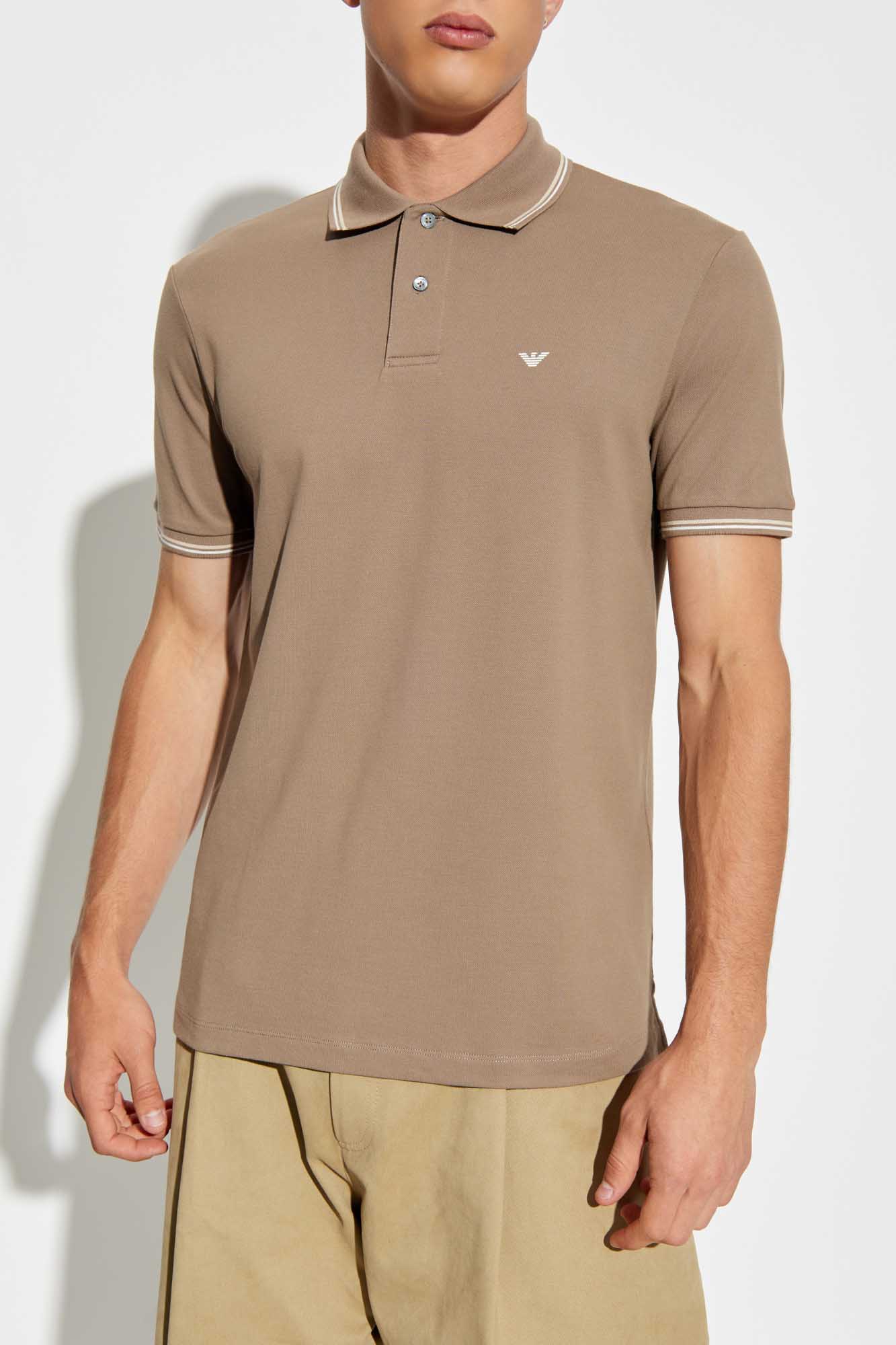 Polo de la marca Emporio Armani Beige