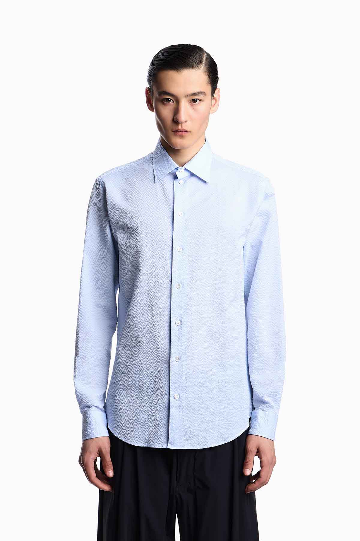 Camisa de la marca Emporio Armani Azul