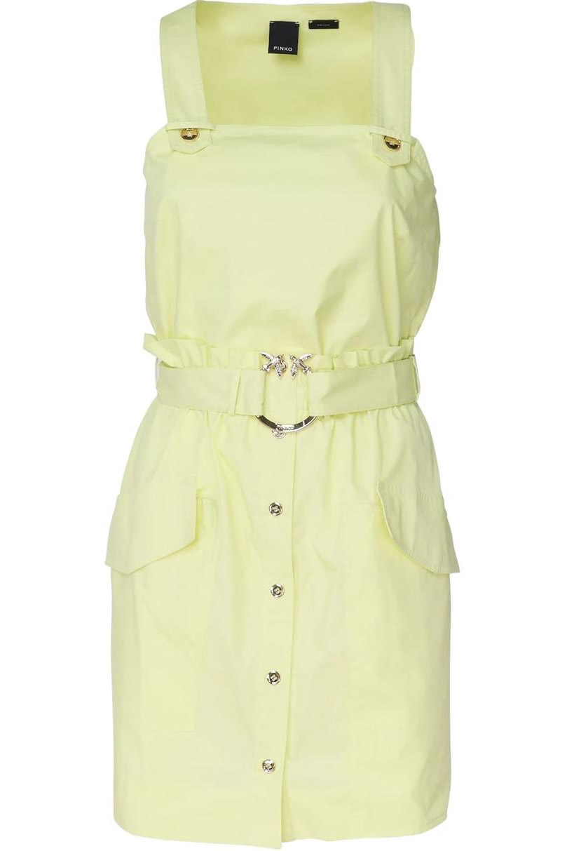 Vestido de la marca Pinko Amarillo
