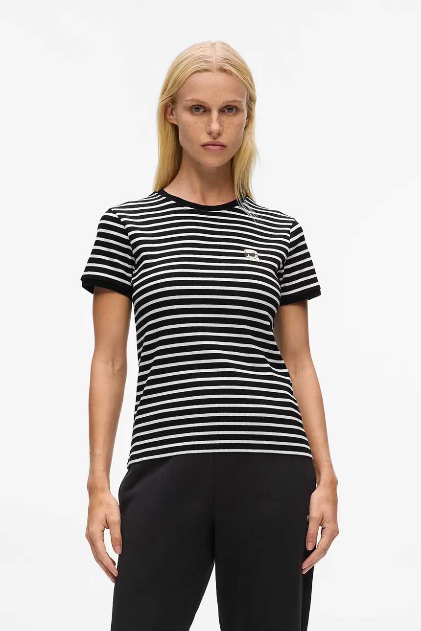 Camiseta de la marca Karl Lagerfeld Rayas