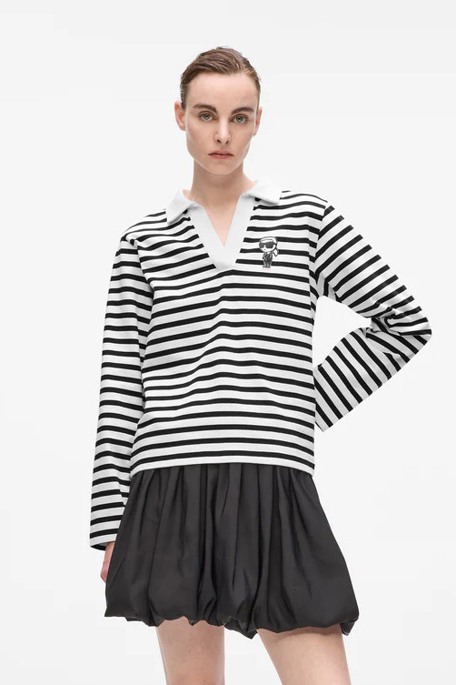 Polo de la marca Karl Lagerfeld Rayas