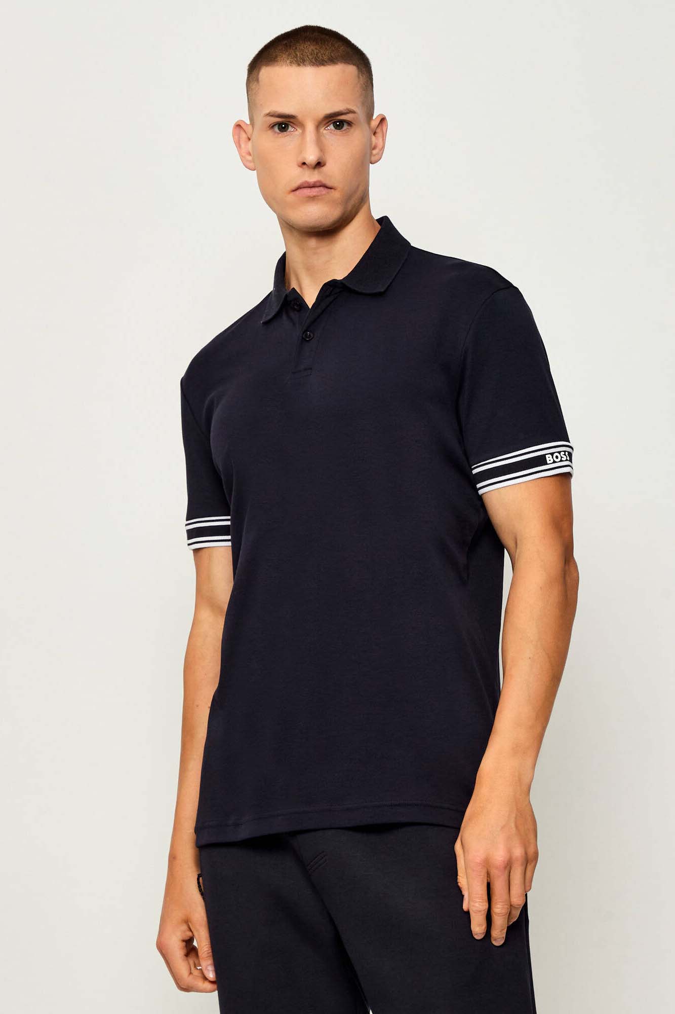 Polo de la marca BOSS Marino