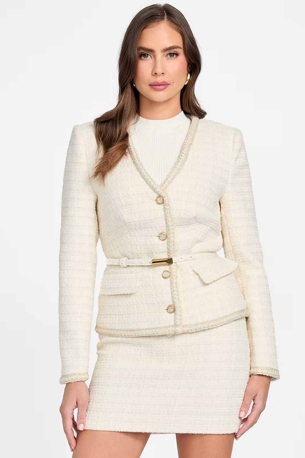 Chaqueta de la marca Marciano Blanco