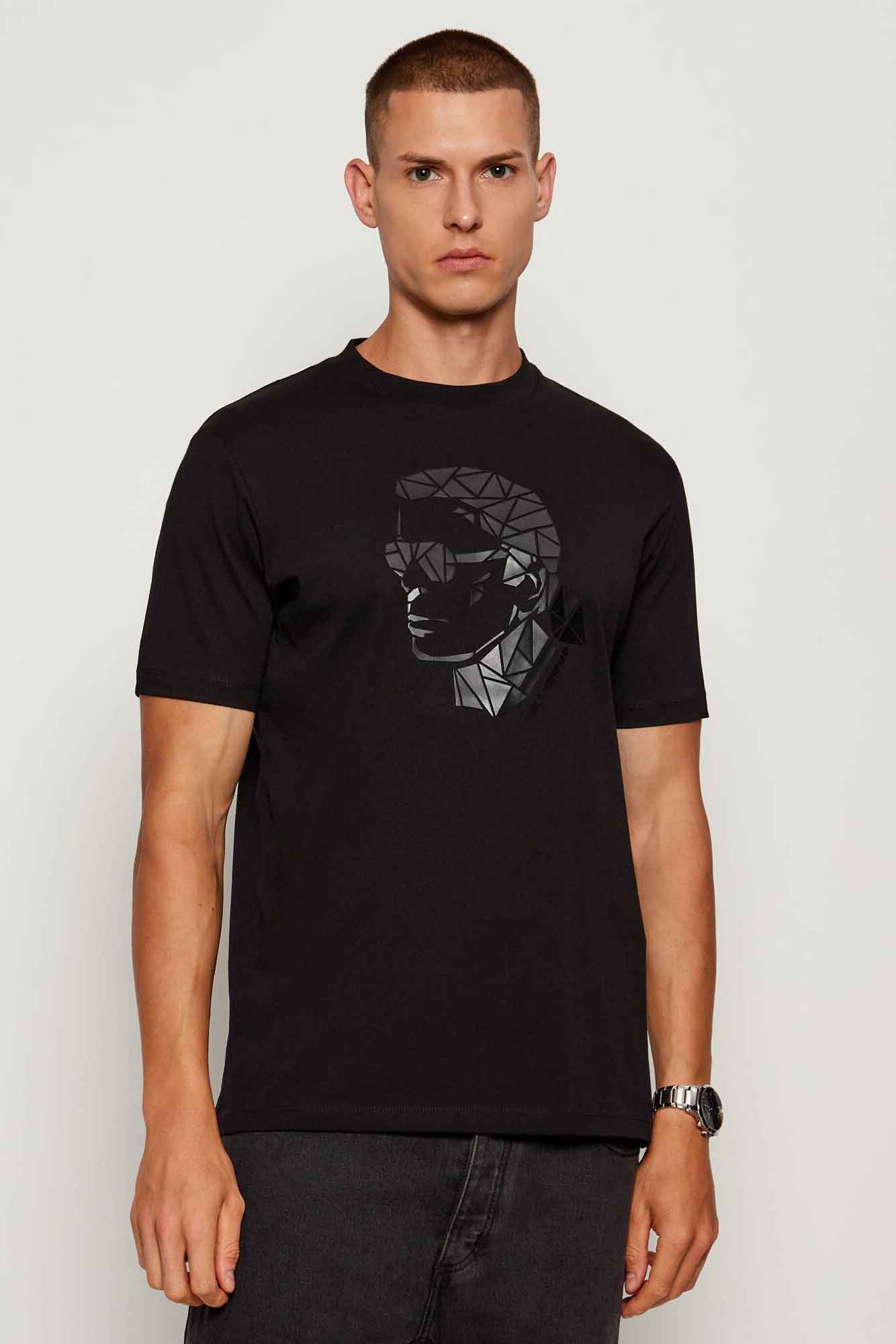 Camiseta de la marca Karl Lagerfeld Negro