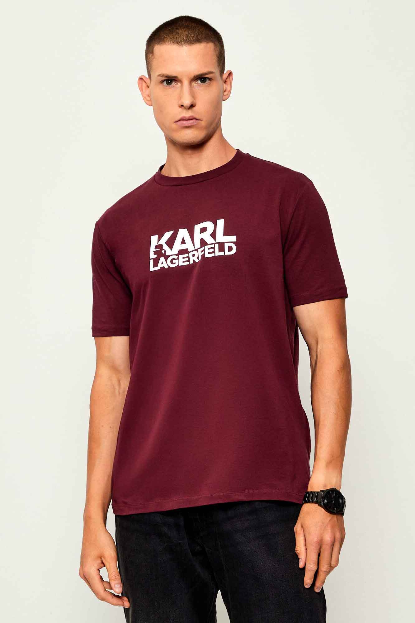 Camiseta de la marca Karl Lagerfeld Rojo