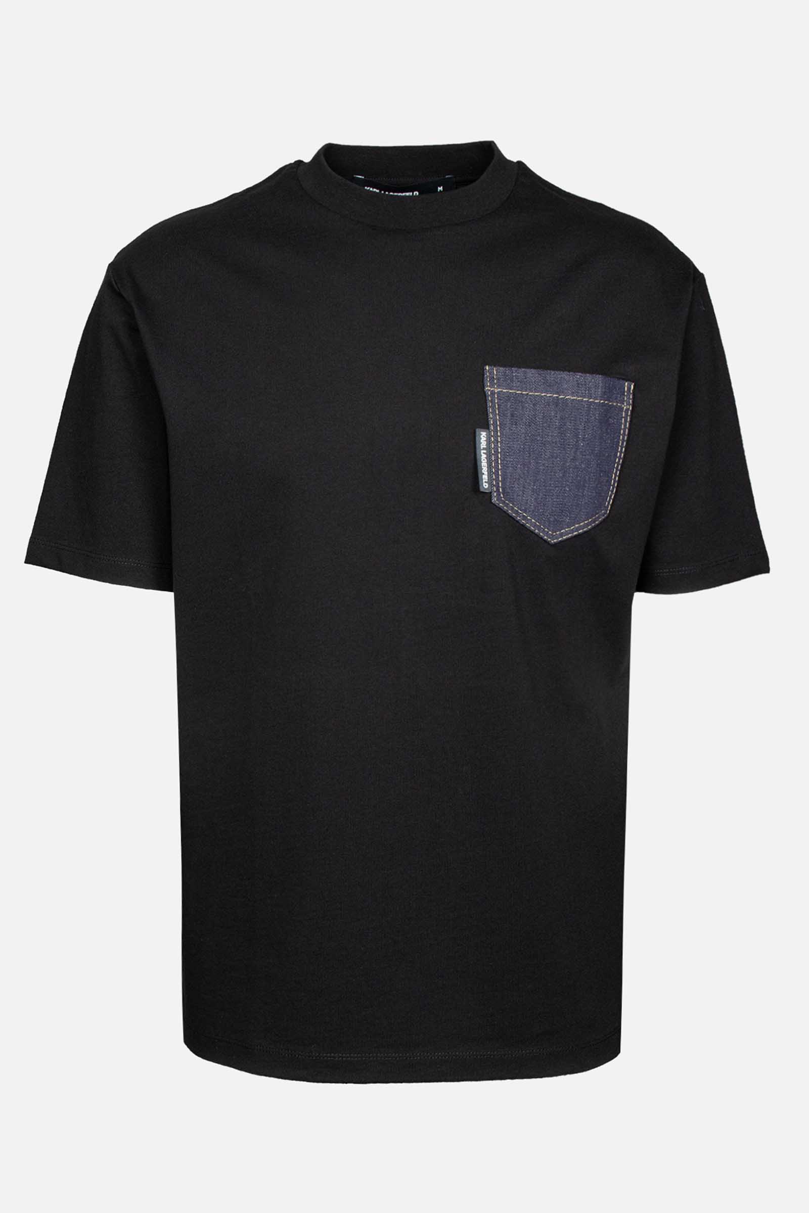 Camiseta de la marca Karl Lagerfeld Negro