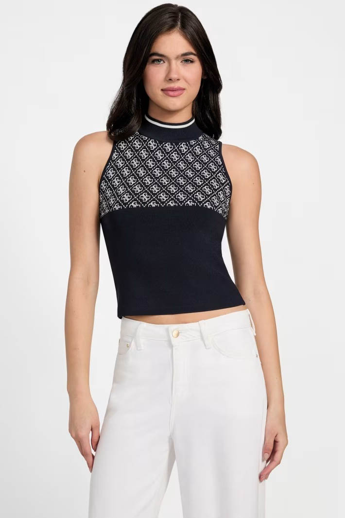 Top de la marca Guess Jeans Azul